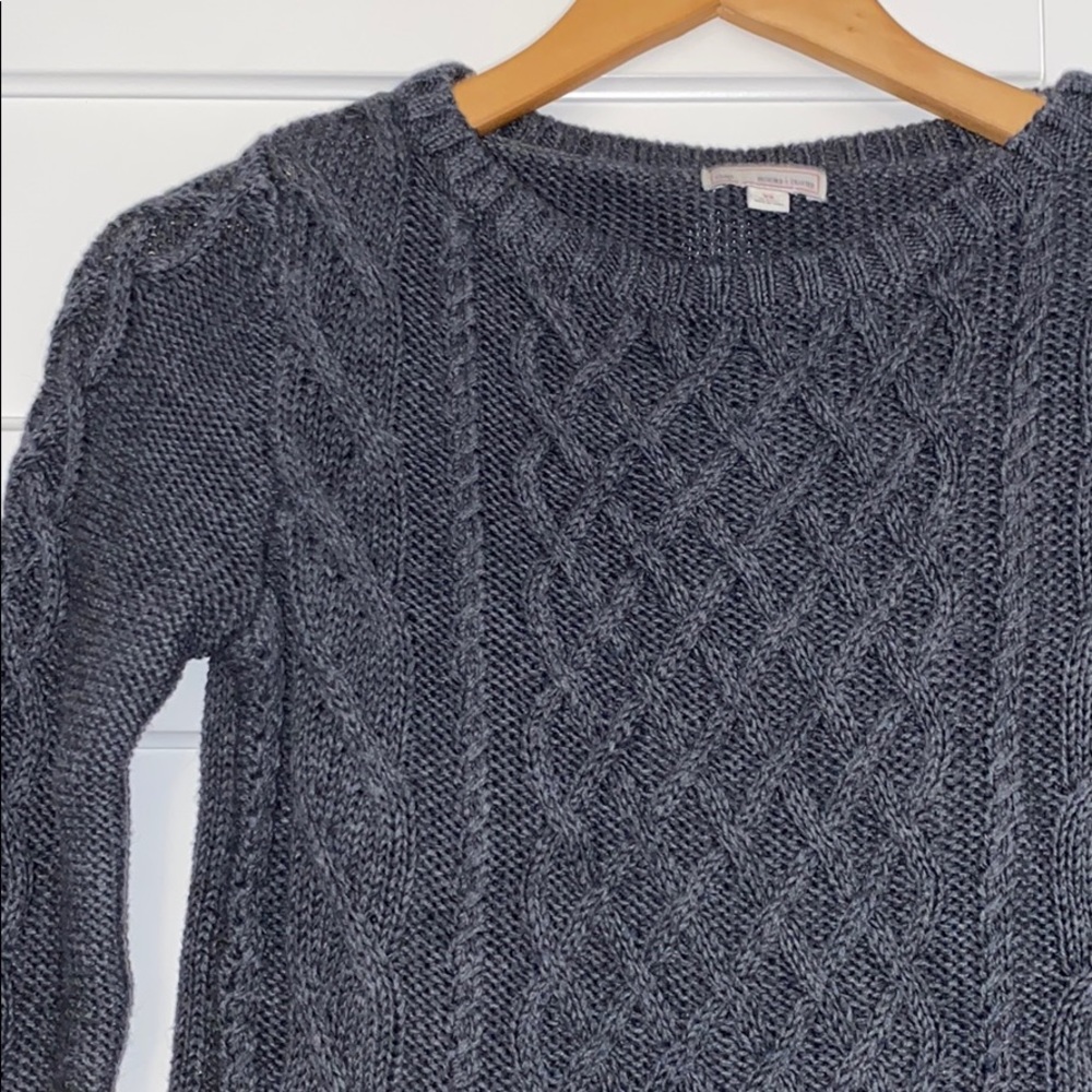 Dark Gray Women’s Knitted Sweater